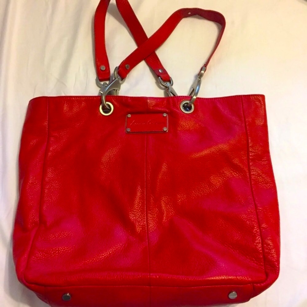 Kenneth Cole Leather Tote Bag